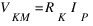 V_KM = R_K I_P